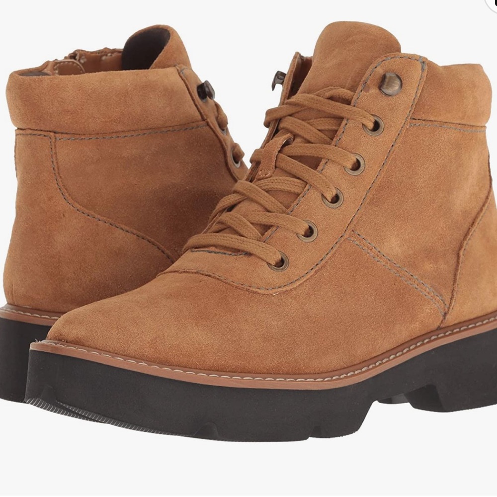 NATURALIZER Lucy Laced Up Hiking Boot in US Women’s Size 6 Medium